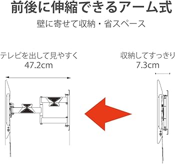 Amazon.co.jp: 朝日木材加工 テレビ 壁掛け金具 WALL FIT MOUNT 42~86 Amazon.co.jp: 朝日木材加工 テレビ 壁掛け金具 WALL FIT MOUNT 42~86