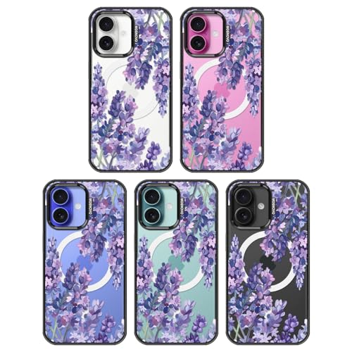 Coque Magnétique iPhone 16 Antichoc Lavande Protection Militaire - 3
