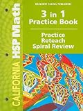 Math, Grade 2 Practice/Reteach Workbook: Harcourt School Publishers Math California (Hsp Math 09)