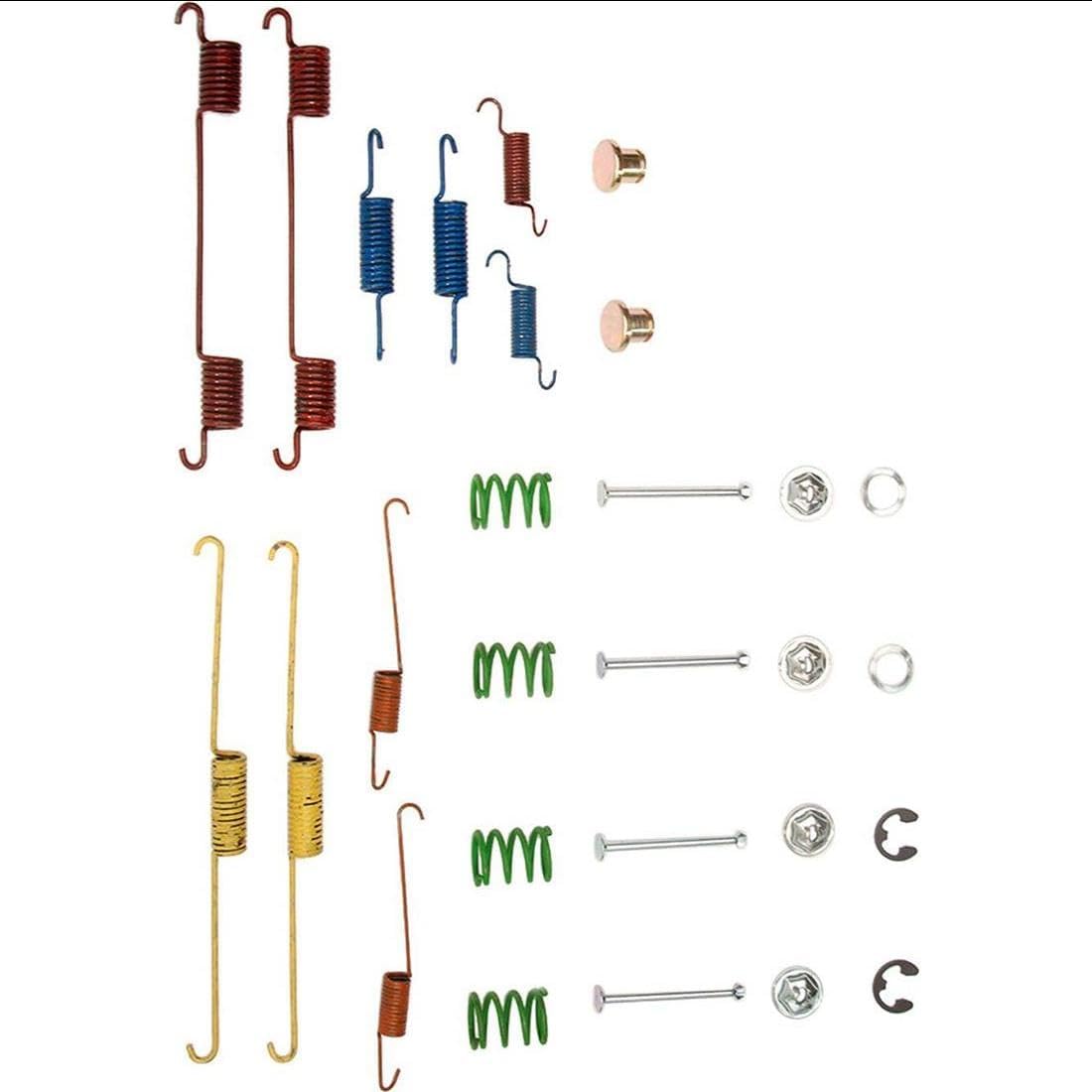 Drum Brake Hardware Kit Drum Brake Shoe for Kia Sedona 2003 3.5L V6 To 12/03;Rear