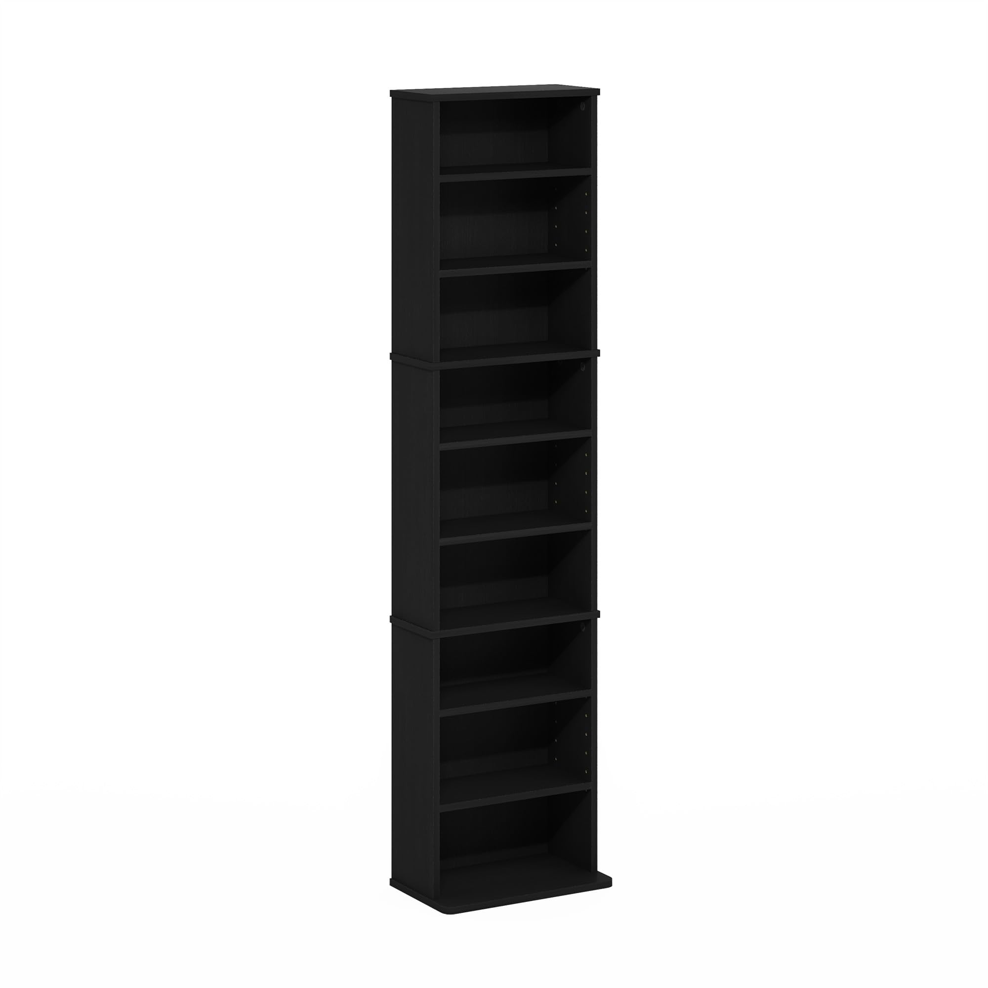 Amazon.com: Furinno Jaya DVD Shelf, 9-Shelf Tall Narrow CD Rack