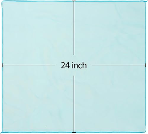 Miniatura 2 de 12 bufandas de baile, bufandas cuadradas de malabarismo de 24 pulgadas, rendimiento de trucos de magia