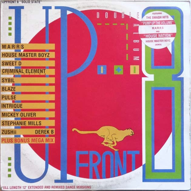 2xLP P/Mixed Vari - Upfront 8 - Solid State, 2xLP P/Mixed ITA 1987 Serious UPFT 8