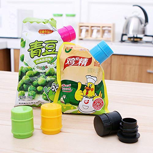 forviupet New Creative Kitchen Food Sealing Bag Tools Sealed Clip Clip Plastic Nozzle