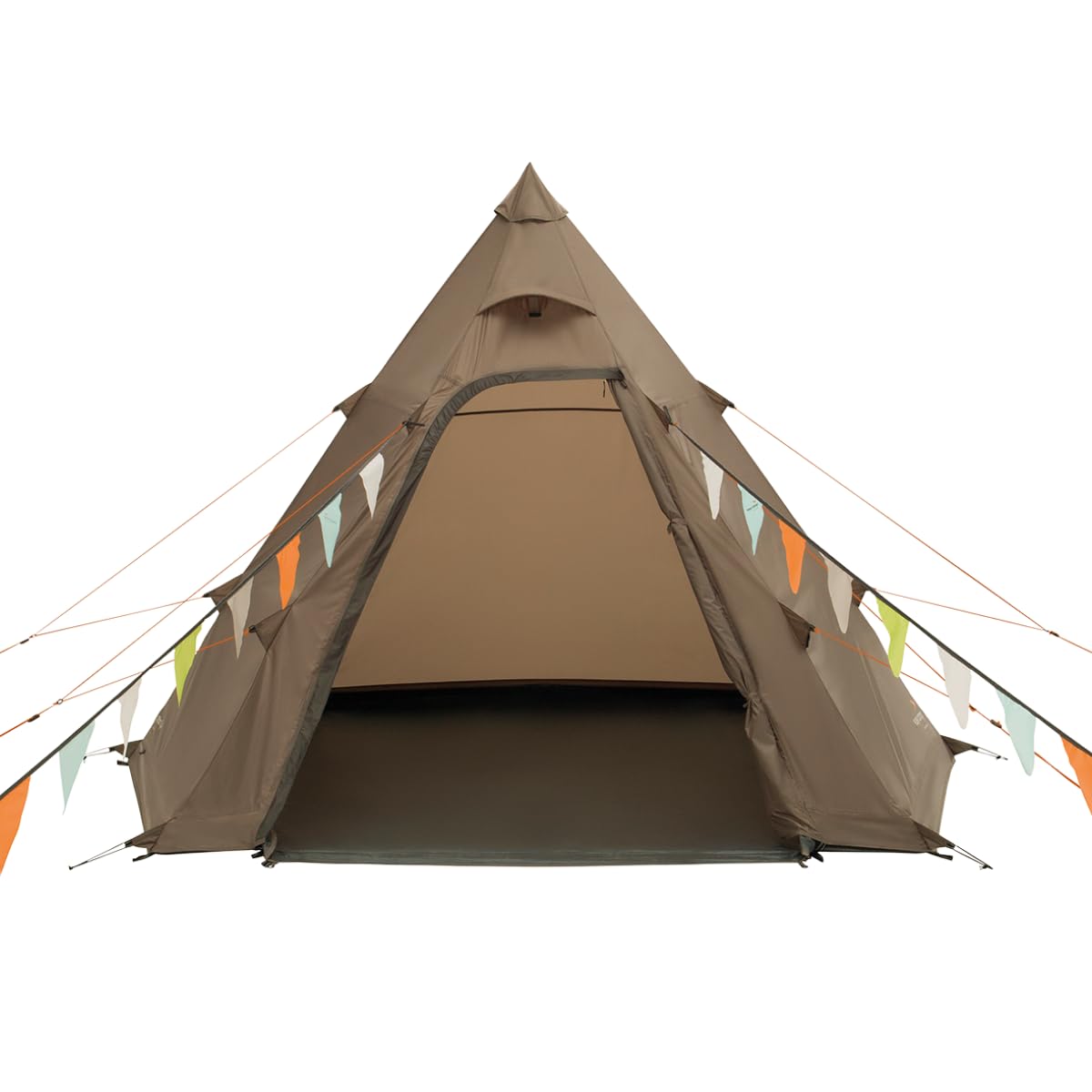 Easy Camp Otra Tenda Tippata per 4 Persone, 300 x 275 cm, Marrone