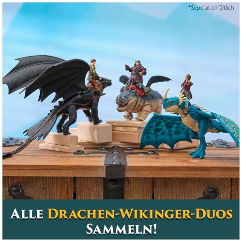 DreamWorks Dragons, How to Train Your Dragon, Deadly Nadder & Astrid, Viking Duo Action Figures, Kids Toys for Boys Ages 4 and up by Dreamworks Dragons - Image 2