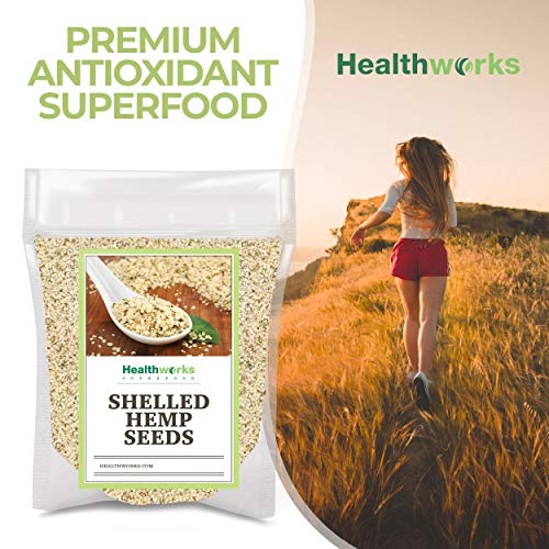 Healthworks Shelled/Hulled Hemp Seeds Canadian (32 Ounces / 2 Pound) | Premium & All-Natural | Contains Omega 3 & 6, Fiber and Protein | Packaging May Vary - Image 6