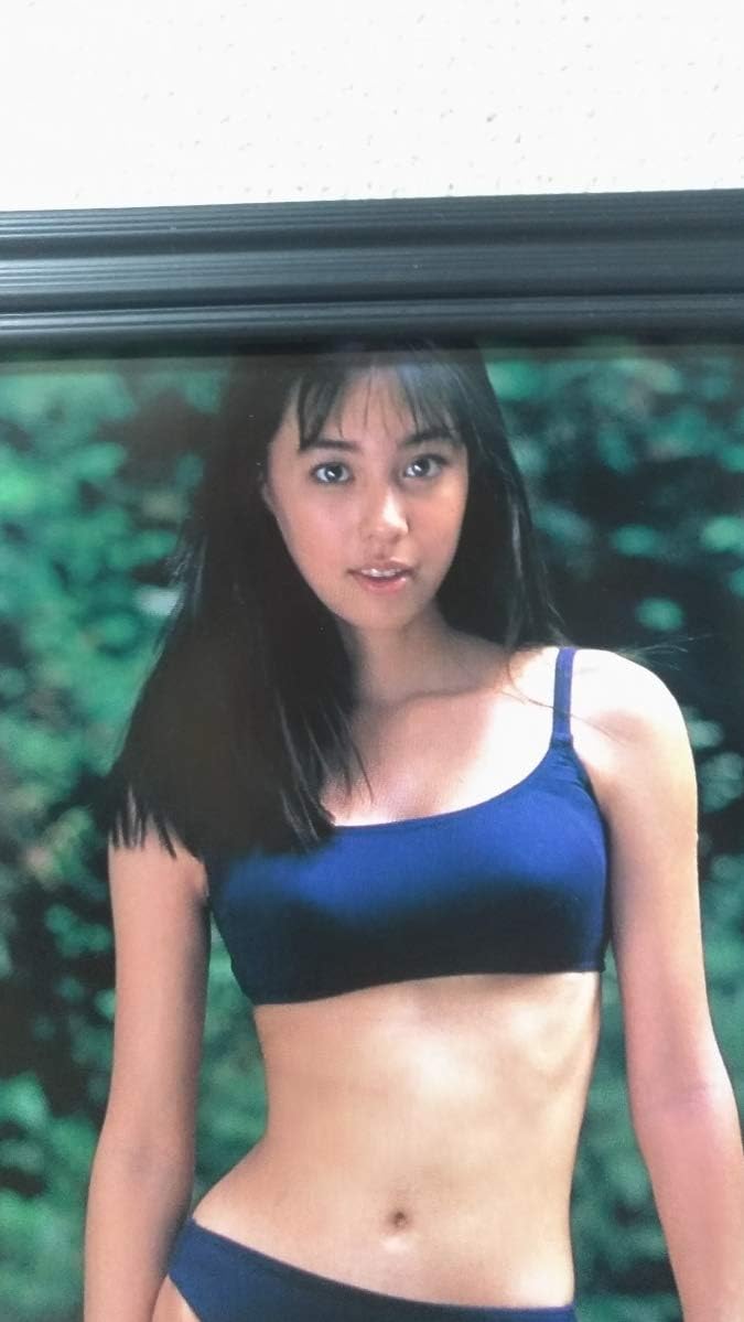 Amazon 1sn 吹石一恵 切り抜きアートフレーム付写真 グラビア アイドル セクシー ビキニ 水着 ピンナップ 美少女 福山 ハイレグ アイドル 芸能人グッズ 通販