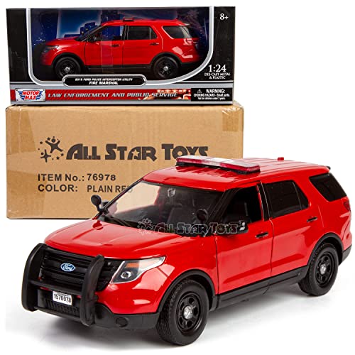Motormax 1:24 Vehículo Policía Fire Marshal 2015 miniatura 2