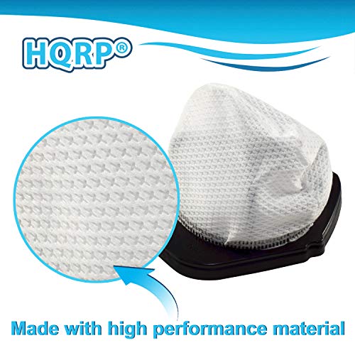 Hqrp 3-Pack Dust Cup Filters Compatible With Shark Vx33 Sv769 Sv780 Sv760 Sv75 Sv60 Sv66 Sv70 Sv90 Sv726 Sv728 Sv736 Sv738 Sv748 Cordless Hand Vac Handheld Vacuums, Part Xf769 Xsb726N Replacement #TOP3