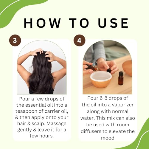 Image of Aroma Treasures Lemongrass Essential Oil - 100% Pure and Natural Aromatherapy Oil for Skin and Hair - 10ml