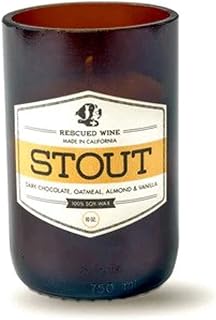 Stout Soy Candle Craft Beer Collection - Recycled - Rescued Wine