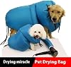 Bolsa de secado portátil Dry Fast - Bolsa secadora para perros sin manos con flujo de aire 360°, malla de doble capa para aseo y aplicación de spray para esponjar, se adapta a mascotas de 25 kg, se pliega a tamaño de viaje 5