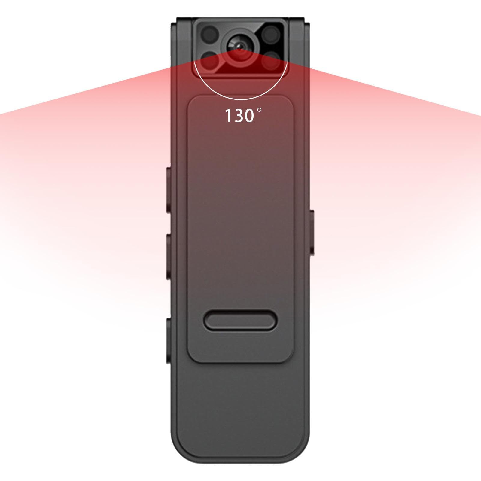 Rauschunterdrückung, Rauschunterdrückung, Video 4 K, Camcorder mit tragbarer Kamera 1080p, kabellose Kamera mit verstellbarem Recorder, 180 ° drehbares Objektiv