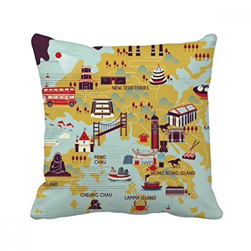 Coussin ASWD carré multicolor pour décorer votre salon chaleureux - 2