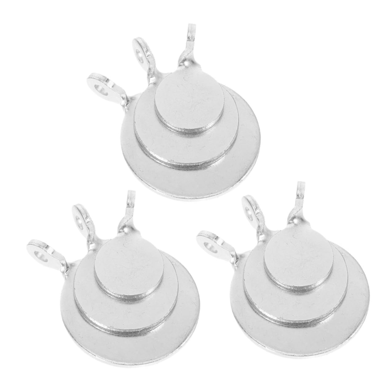 SUPVOX 9pcs Manganese Steel Shooting Targets for Archery Training Compact Durable