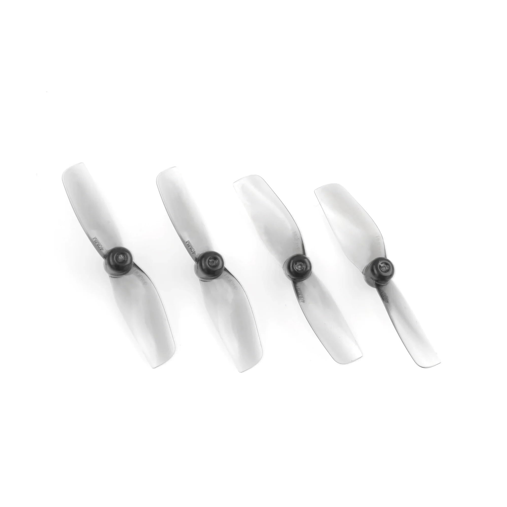 40MMX2 Hélice Reforzada de 40 mm 2 Palas Eje 1,0 for Moblite7 Whoop Drone y RC FPV Quadcopter Mantenimiento propulsión Pieza x (2 Pares)(4 Pairs Green)