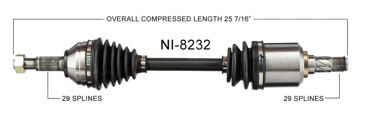 Tsumu 　2 Amazon.com: SurTrack NI-8232 CV Axle Shaft : Automotive