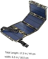 Vista 7 de Portable Foldable Solar Panel Charger USB Power Bank for Outdoor Emergency Charging Multi Device Compatible with High Conversion Efficiency for