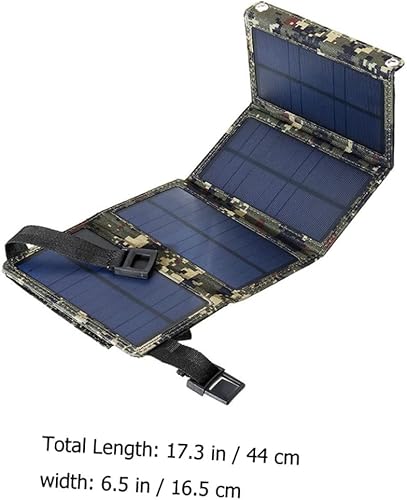 Miniatura 7 de Portable Foldable Solar Panel Charger USB Power Bank for Outdoor Emergency Charging Multi Device Compatible with High Conversion Efficiency for