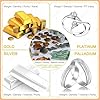 Gold Purity Tester Machine, Gold K Value Tester, Silver Testing Kit, Silver Density Meter, Precious Metals Testing Machine Precious Metal Analyzer, Golds Purity Test Machines(NoPrinter,XF1203K)