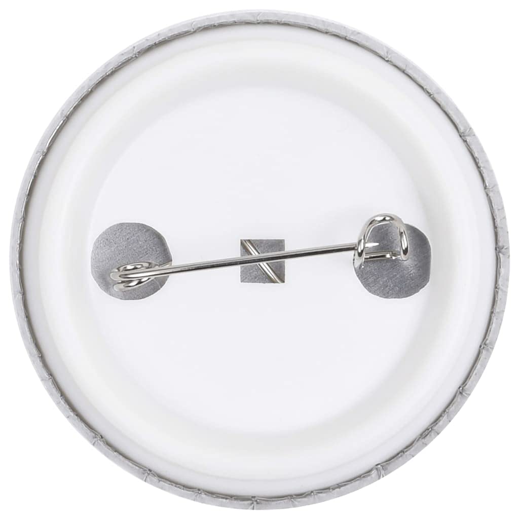 Button-Rohlinge 37 mm 500 Sets DIY Anstecknadeln Bastelset für Buttons Metallschale Mylar-Folie Kunststoff Rückseite