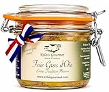 Foie Gras de Oca Entero Artesanal 200 g – Relais Gourmet | Artesanal Francés del Suroeste | Sin Conservantes, Aditivos ni Colorantes | Ideal para Navidad, Fiestas y Regalos Gourmet