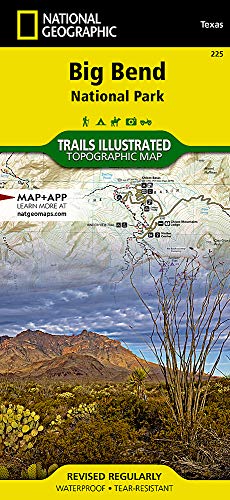 Big Bend National Park (National Geographic Trails Illustrated Map, 225)