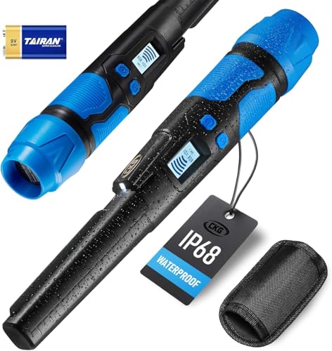 CKG Metal Detector Pinpointer 360° Detection, Professional Metal Detector Wand