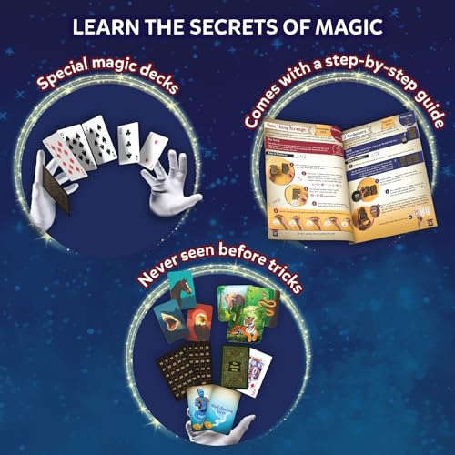 Image of Skillmatics Magic Kit for Kids - Perform 50+ Card Tricks