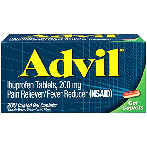 image for Advil Coated Gel Caplets, Pain Reliever and Fever Reducer, Ibuprofen 2