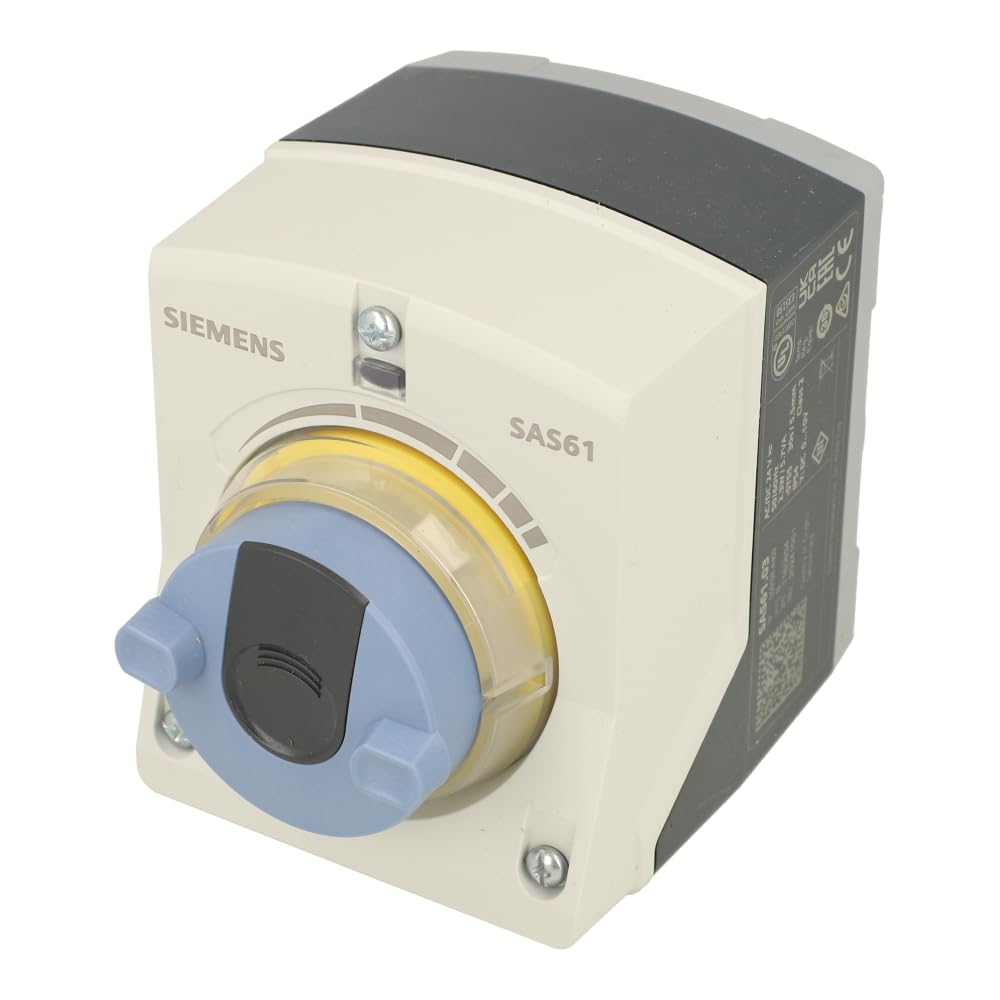 SAS61.03 | S55158-A100 | SIEMENS ELECTROMOTORIC ACTUATOR, 400 N, 5.5 MM, AC/DC 24 V, DC 0 10 V/DC 420 MA, 30 S