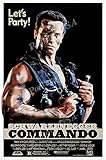 PremiumPrints - Arnold Schwarzenegger Commando Original Movie Poster Glossy Finish Made in USA - FIL081 (24' x 36' (61cm x 91.5cm))