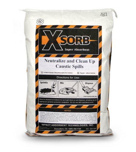 Xsorb Base/Alkaline/Caustic Neutralizing Absorbent Bag 1.75 cu. ft.