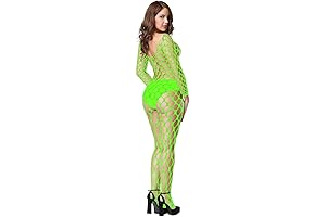 Women's Fishnet Bodysuit: Sultry and Comfortable Allure