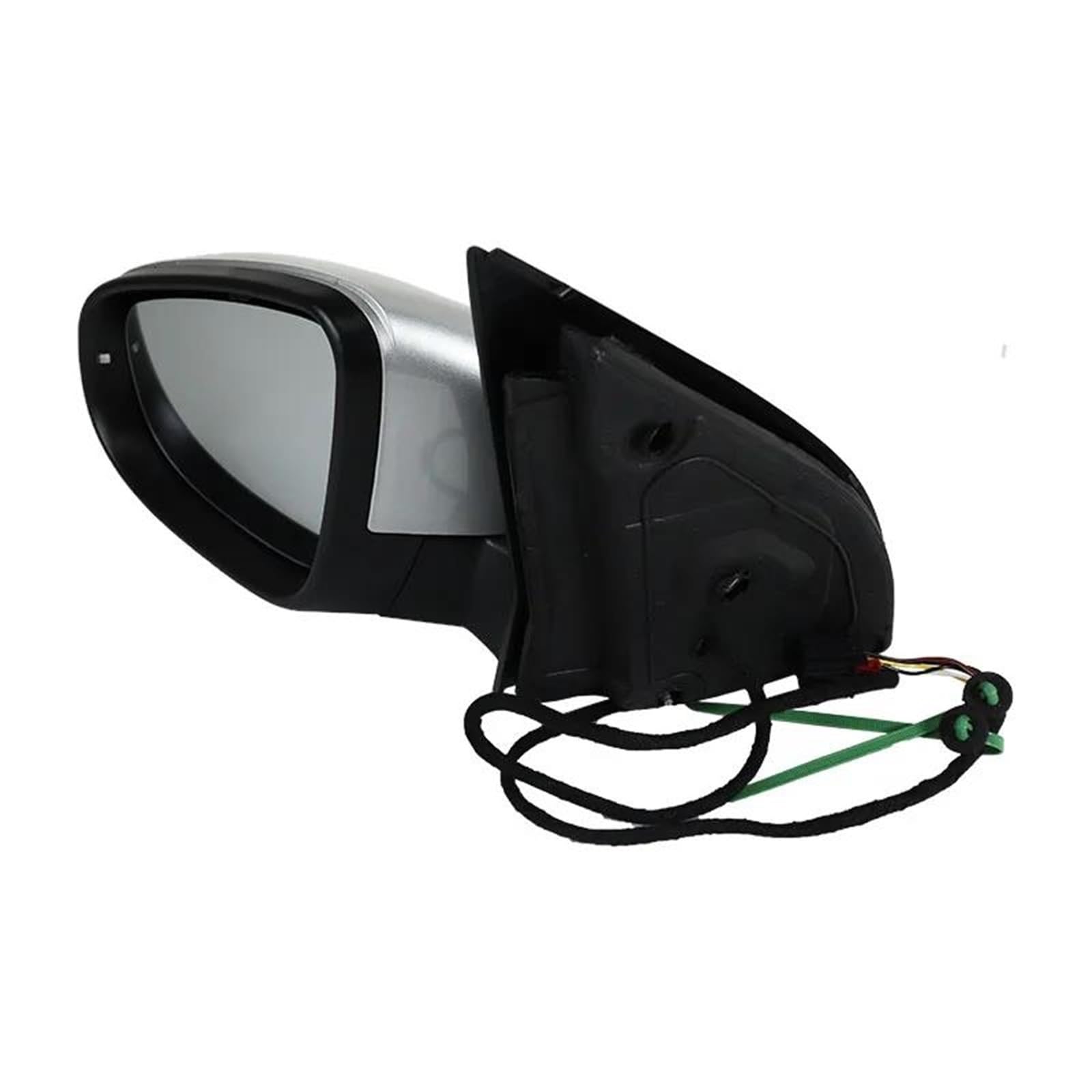 Rétroviseur Extérieur Complet Pour VW Pour Golf 6 A6 MK6 (2009-2013) Avec Clignotant Intégré, Réglage Électrique Et Dégivrage. Rétroviseur Extérieur Accessoires(Couleur 3,DROITE)
