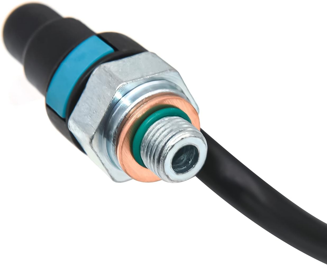 MEXWLOP 1PC 燃料オーバーフローリークオフパイプ燃料インジェクターリークオフ燃料リターンパイプ、プジョー、2006-201