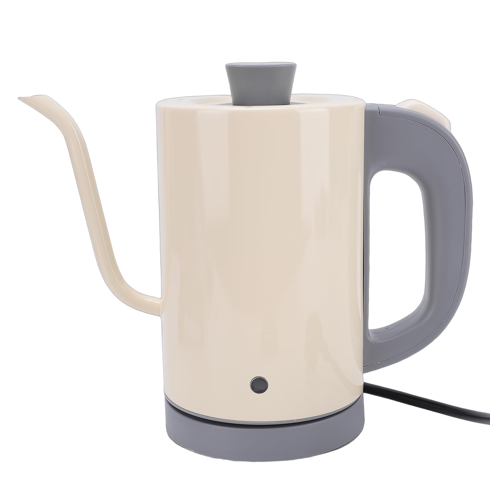 Sxhlseller Hervidor Eléctrico con Cuello de Cisne, de Acero Inoxidable de 800 Ml con Calentamiento Rápido y Control de Temperatura Preciso para Preparar té en el Hogar en la Cocina (Enchufe europeo