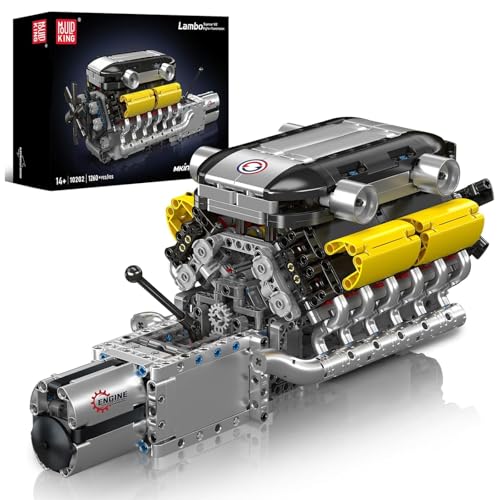 V12 Engine Cars: The 17 Cars That Have V12 Engine (2023) Mould King V12 Engine Building Blocks Set, 10202 Sports Car Engine Model That Runs, Engine Kit for...