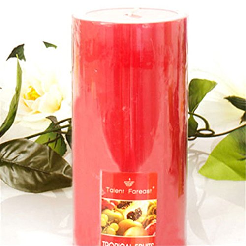 Smokeless Party Gift Pillar Candle Bougies Anniversaire Velas Home