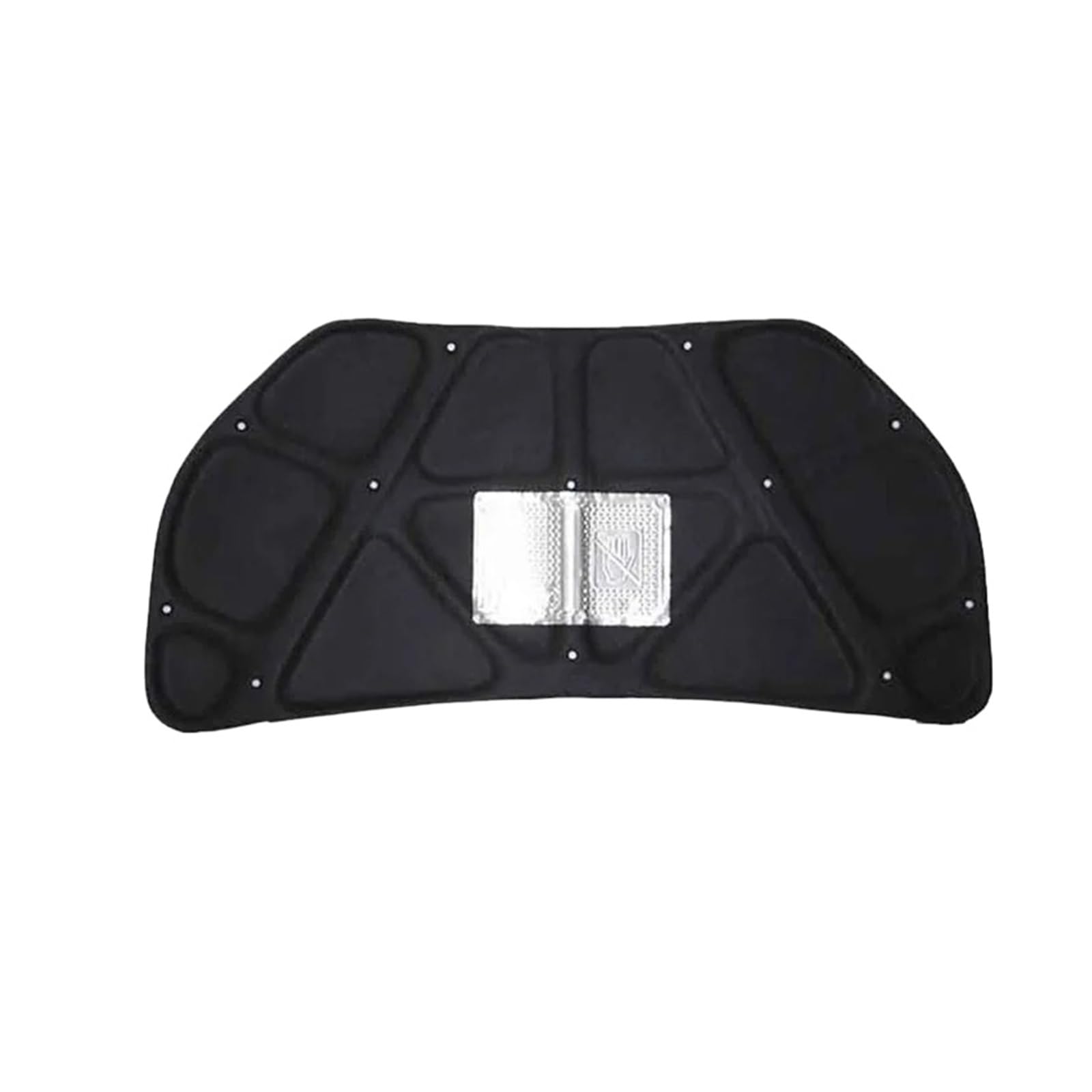 Qopuynh 1Pcs Aluminum Foil Heat Sound Insulation Cotton Front Hood Engine For Avante 2007 2008 2009 2010 Sound Insulation Pad Flame Retardant Mat Car Accessories