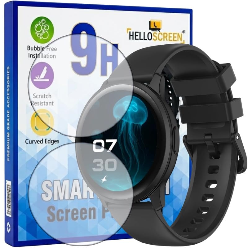 Screen Protector for Fastrack Jupiter R3 1.38 Inch Smartwatch (Pack of 2) – Flexible TPU Film, 9H Scratch Resistant, Self Healing, Anti Fingerprint, HD Clear – Not Tempered Glass-picture-30