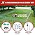 RentACoop Poultry Netting Electric Fence - Electric Poultry Enclosure for Chickens, Ducks, Turkeys - Suitable for 4 Week Old Chickens/Older and Adult Poultry - Energizer Not Included - 168' L x 42" H