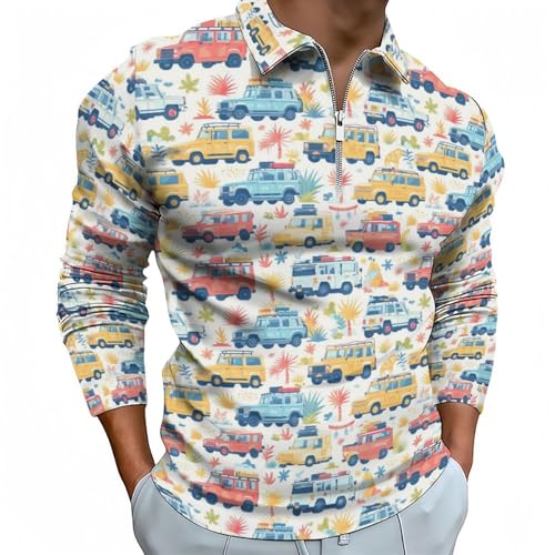 Polo à manches longues homme idéal pour un t-shirt de golf chic