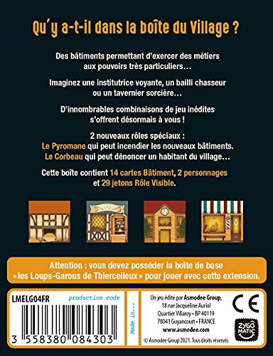 Jeu - Loups-garous de Thiercelieux : Le Village (Extension), Erweiterung Des Dorfes, Medium - Image 3