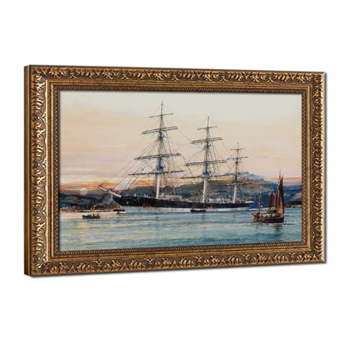 Tableau clipper australien Spurling décor bureau de grande qualité