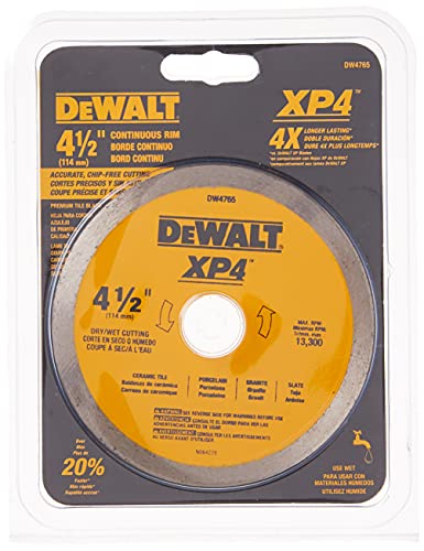 DeWalt DW4765 Porcelain Tile Blade