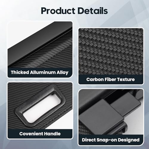 Image of Powerty Cargo Cover for 2026 Hyundai Palisade LX3, Carbon Fiber