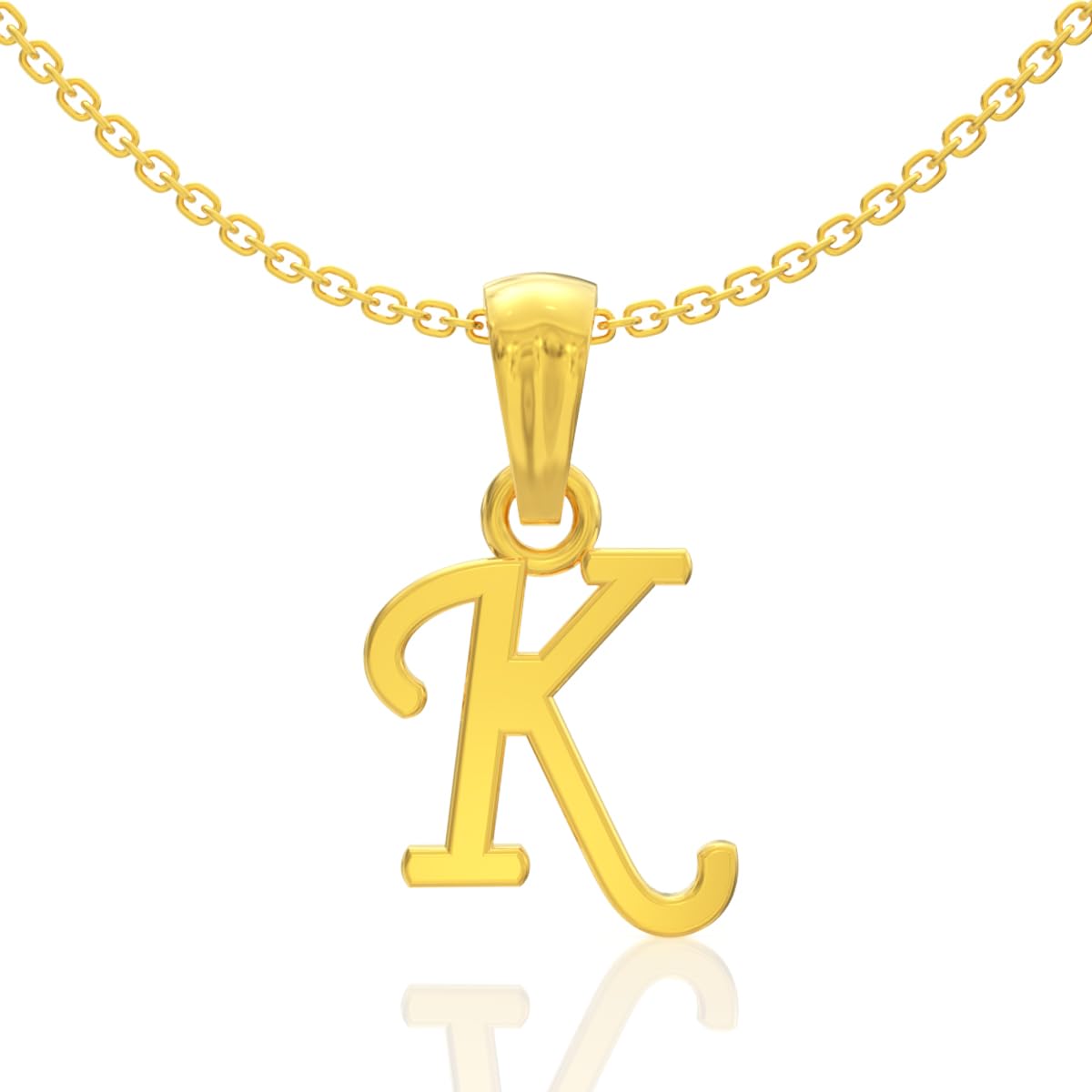 Timeless K Treasure Yellow Gold Pendant for Women | Womens Aesthetic & Stylish 22 KT Gold Pendant | Gold Fashion Jewellery for Women | Great for Gifting