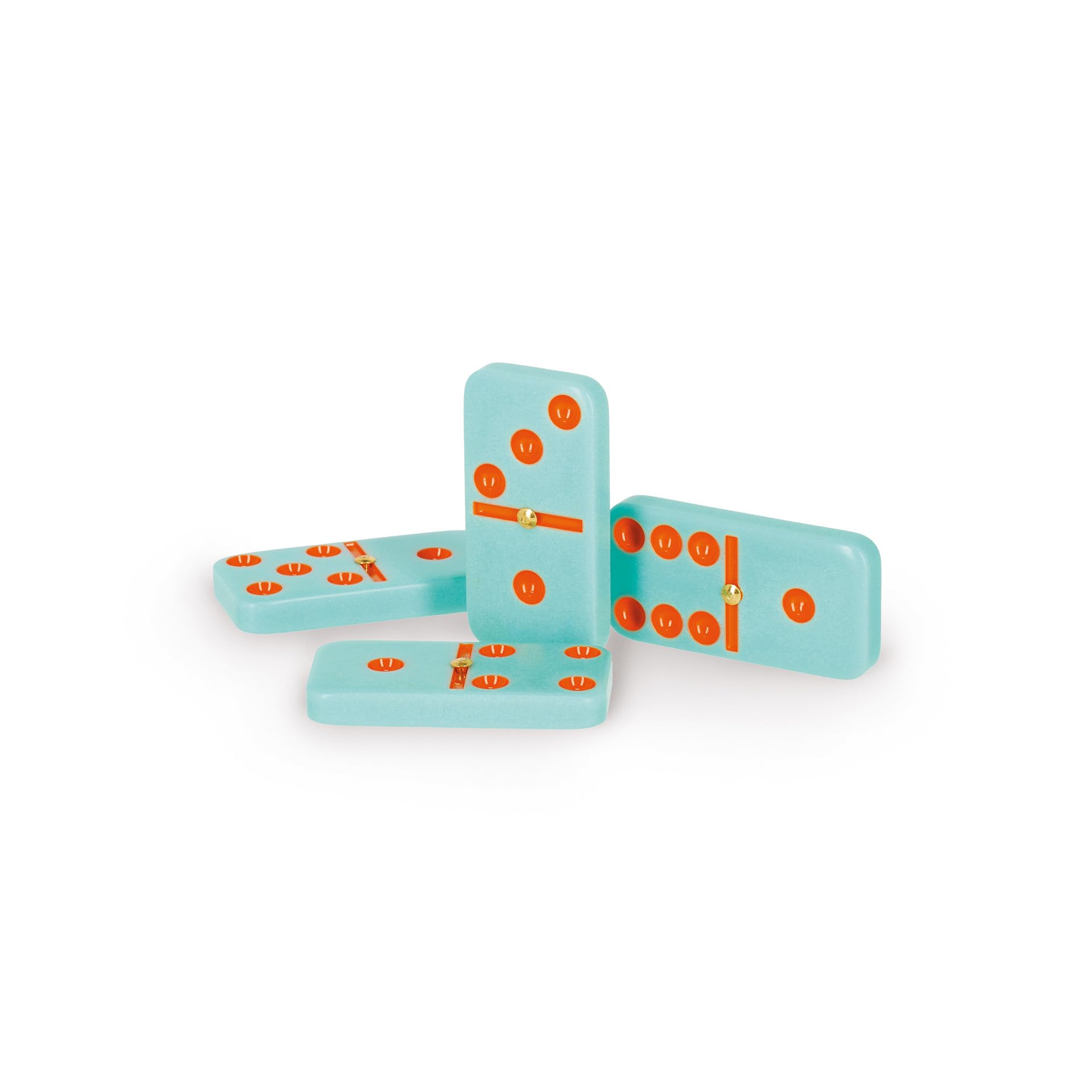 Legami Domino gra towarzyska dla dorosłych i dzieci, 28 kart, tworzywo sztuczne, 4,7 x 2,4 cm